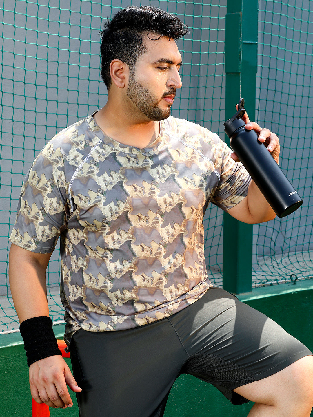 Flow-Lined Activewear T-Shirt