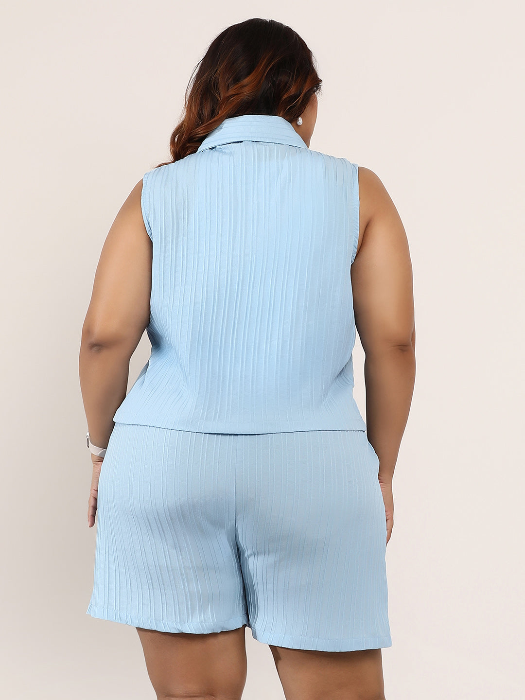 Textured-Tailored Co-Ord Set