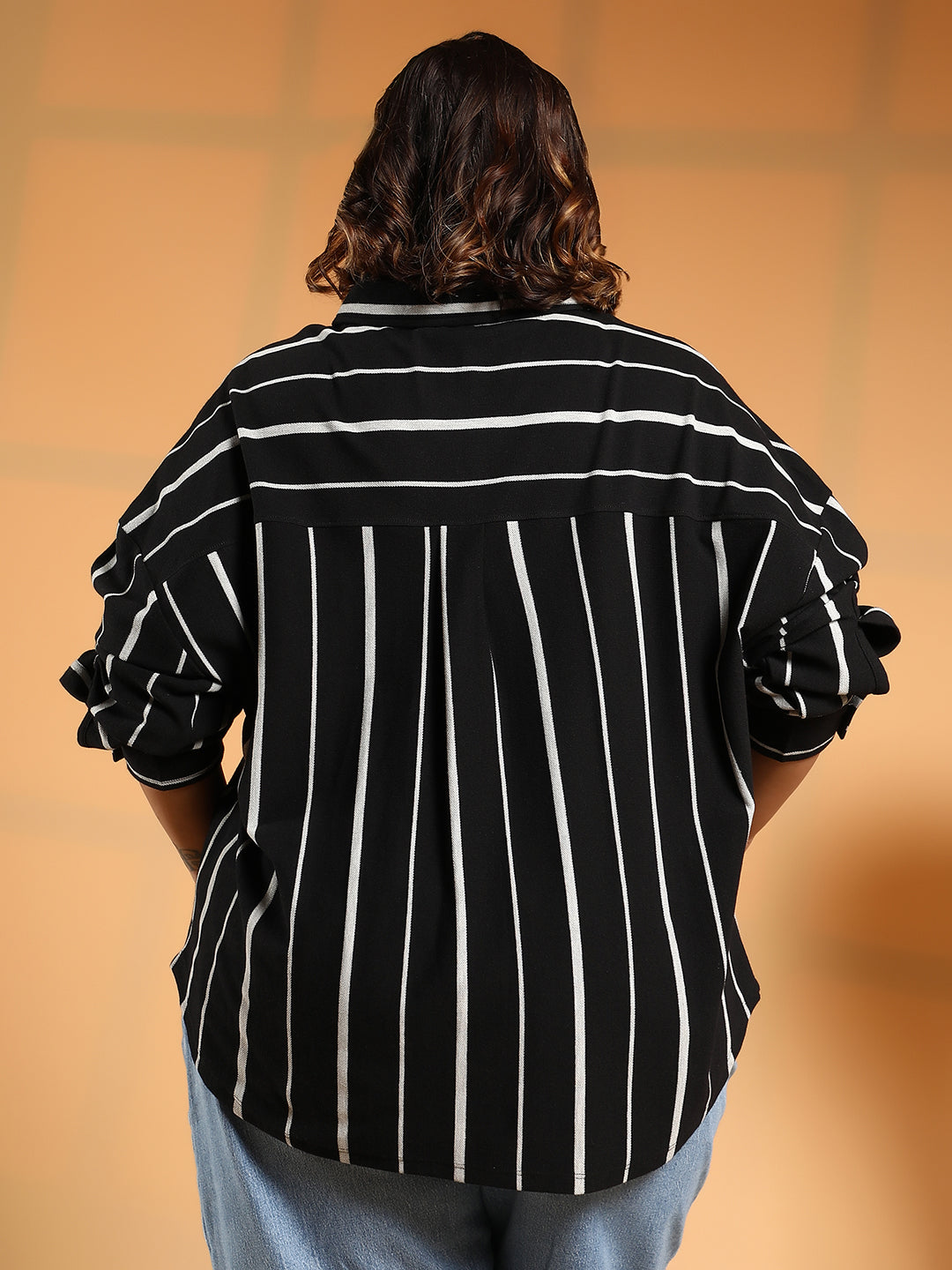 Striped Boxy Shirt