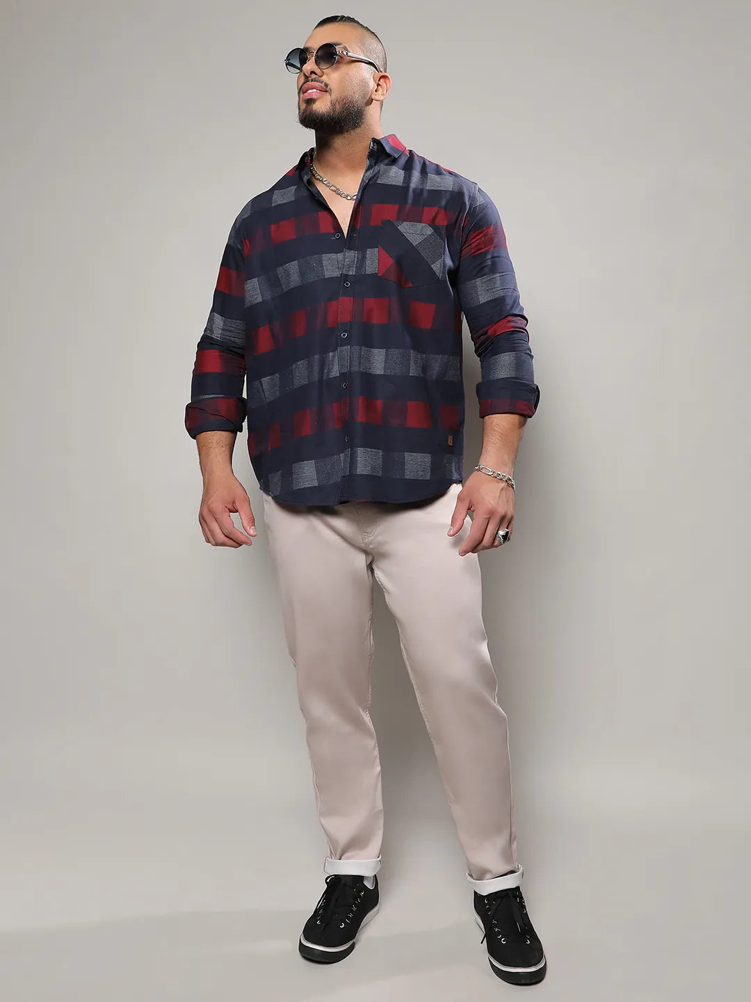 Checks Full Sleeve Casual Shirt