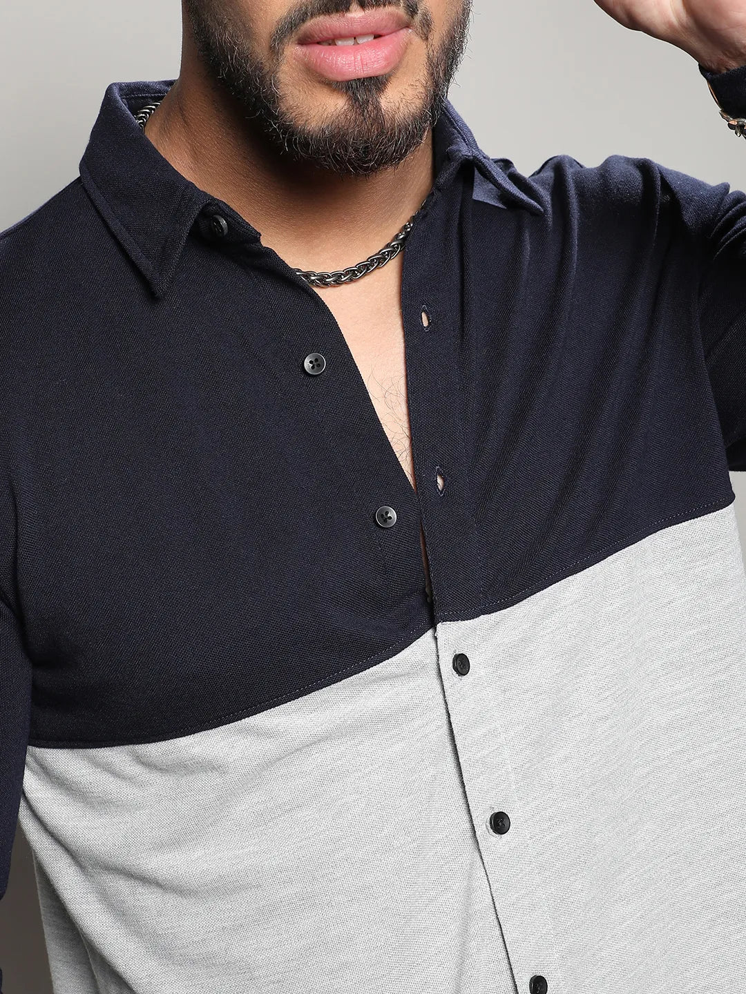 Casual Colorblock Shirt