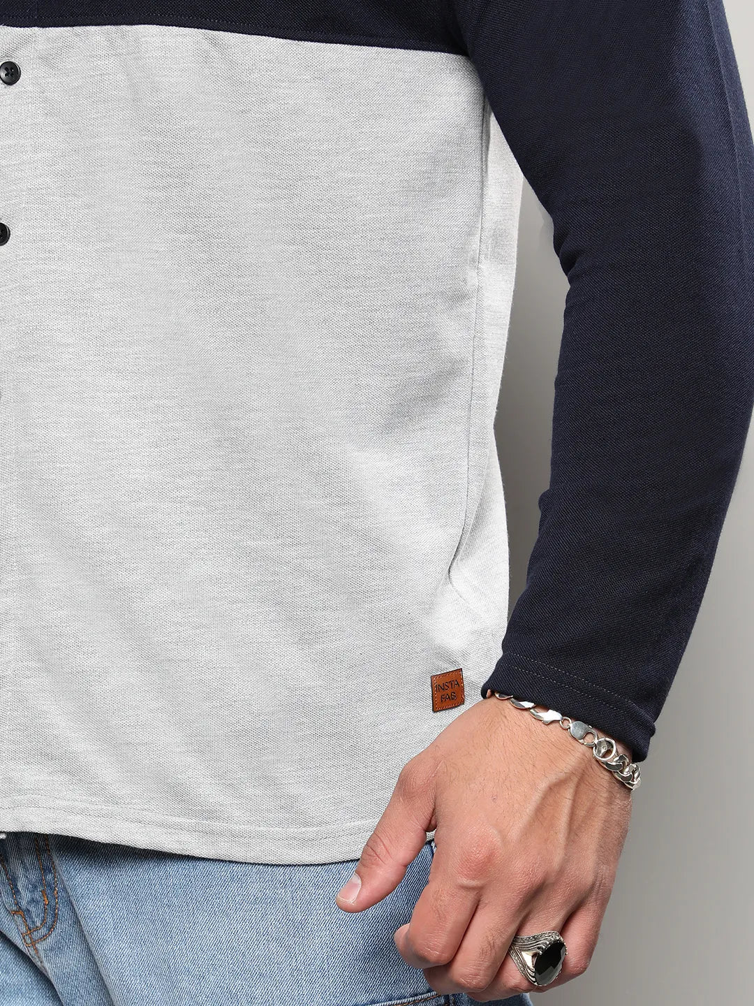 Casual Colorblock Shirt