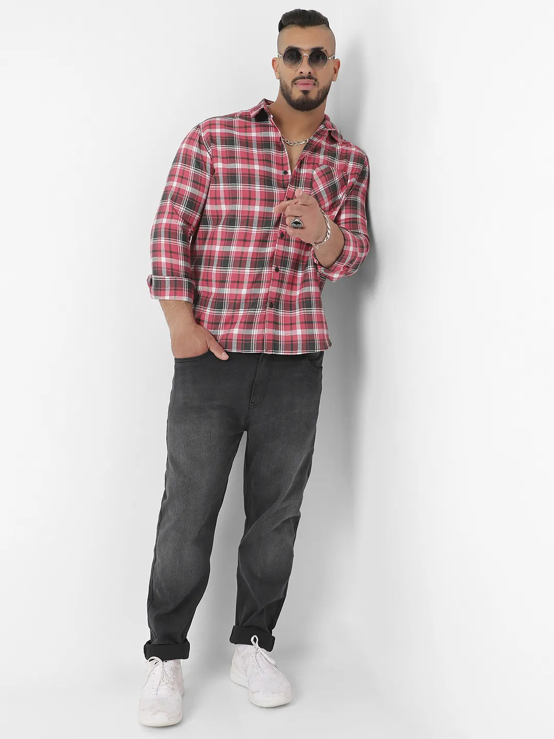 Checkered Stylish Casual Shirt
