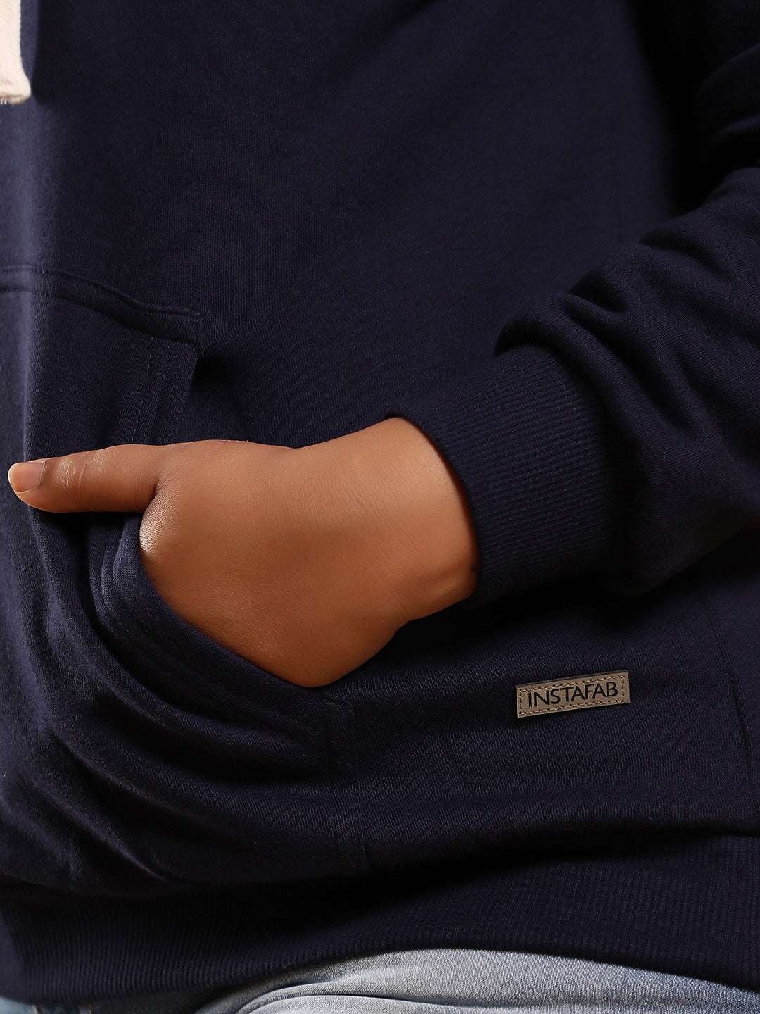 Solid Pullover Hoodie