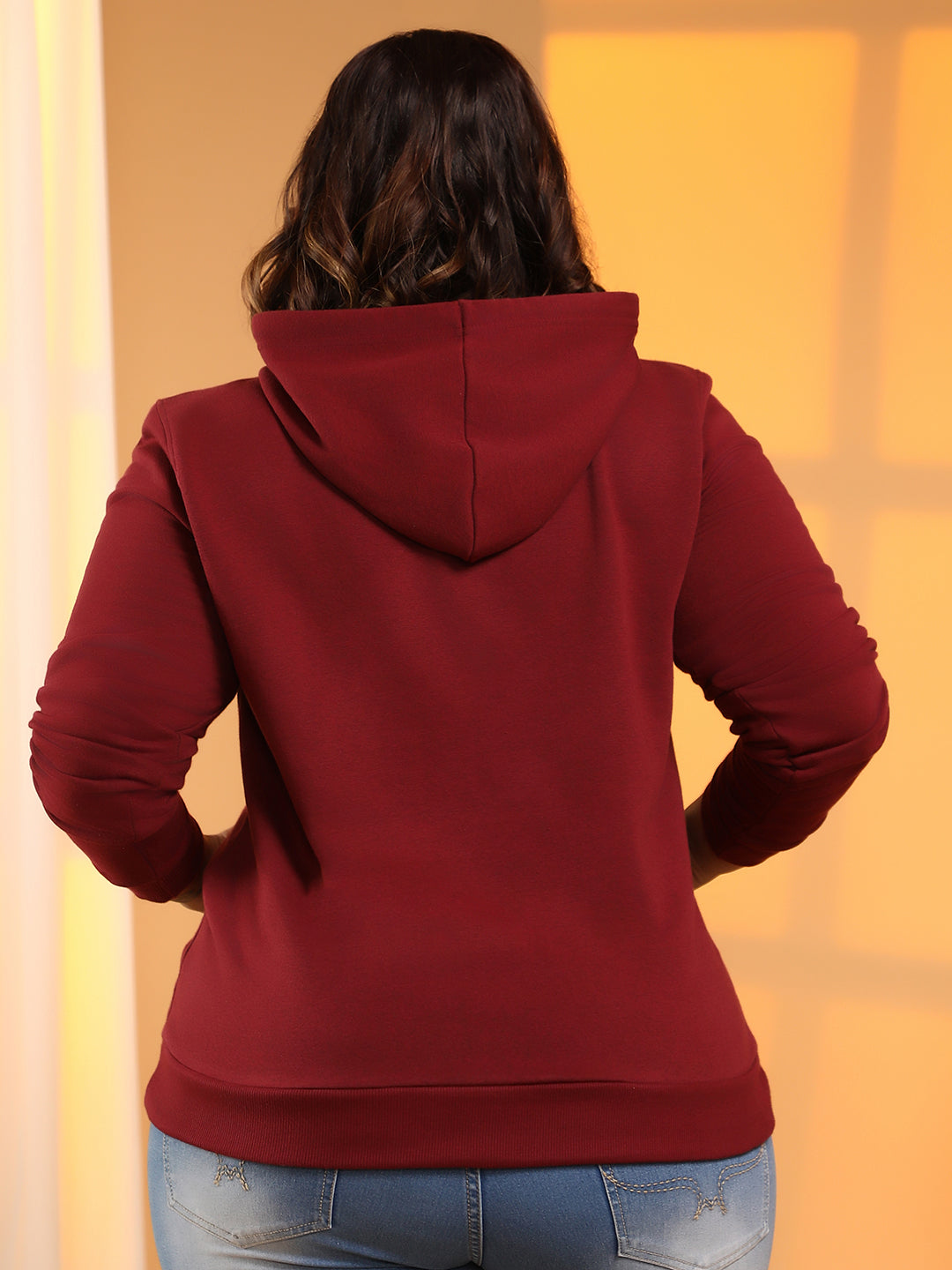 Solid Pullover Hoodie