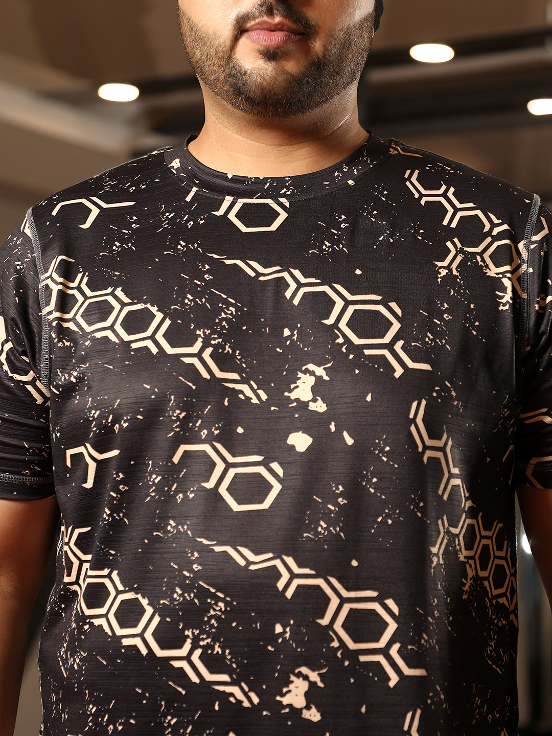 Geometric Activewear T-Shirt