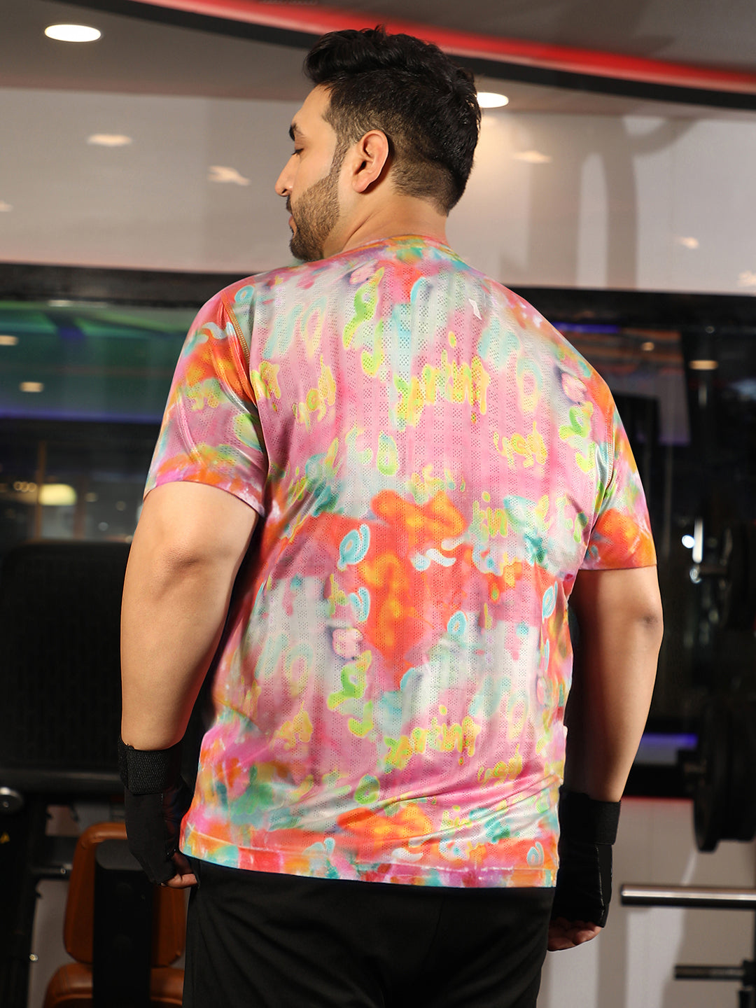 Abstract Activewear T-Shirt