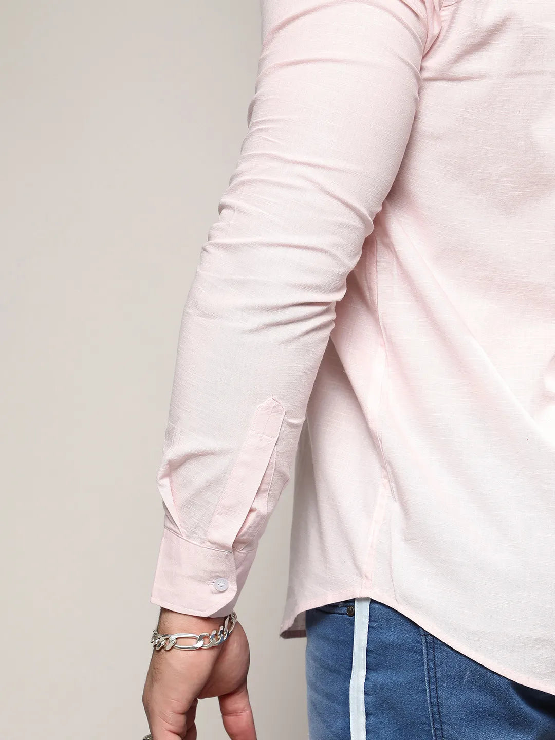Solid Full Sleeve Casual Shirt