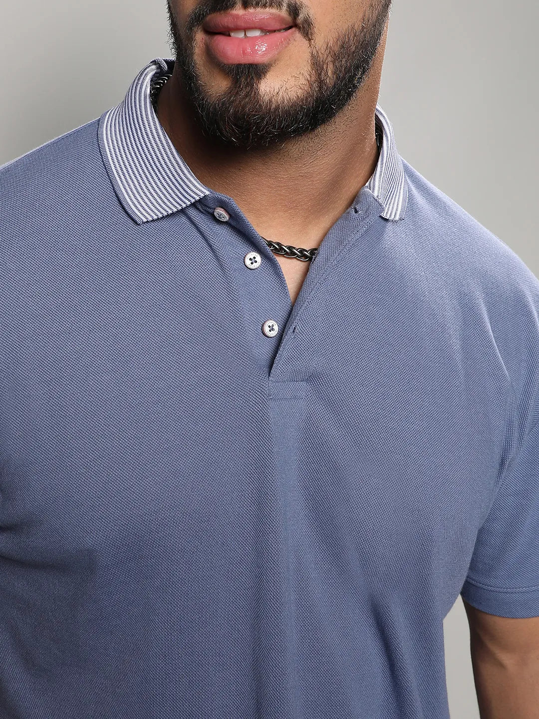 Solid Half Sleeve Casual T-Shirt