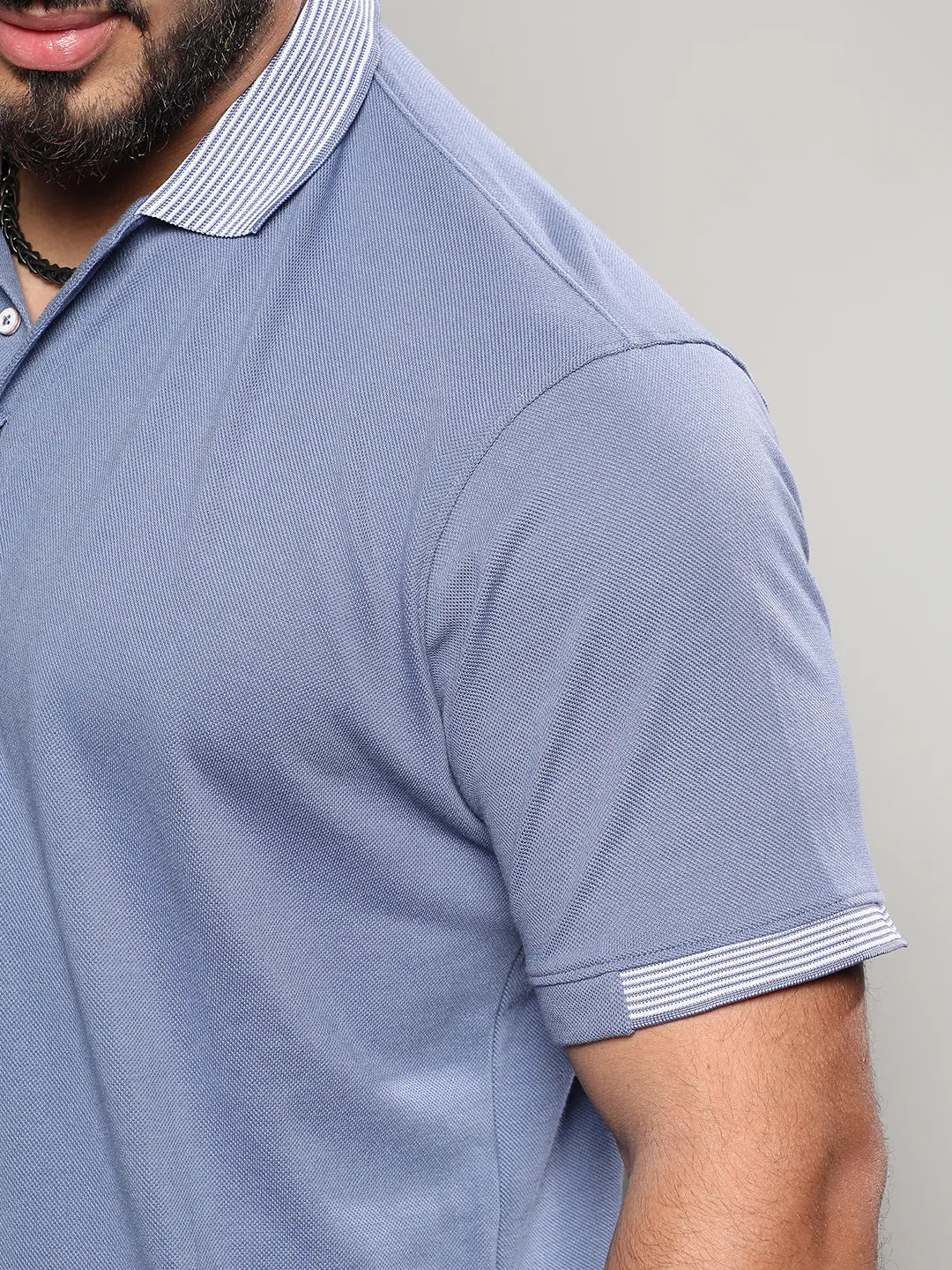 Solid Half Sleeve Casual T-Shirt