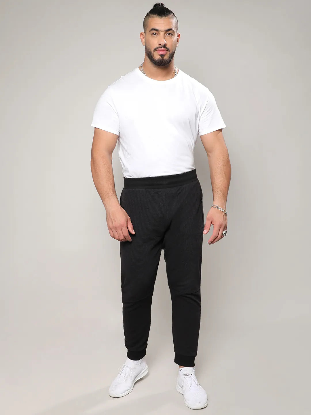 Solid Stylish Evening Trackpant