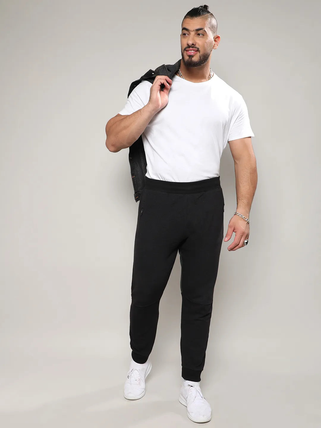 Solid Stylish Evening Trackpant