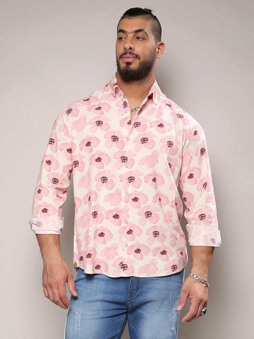 Light Pink Flower Petals Shirt
