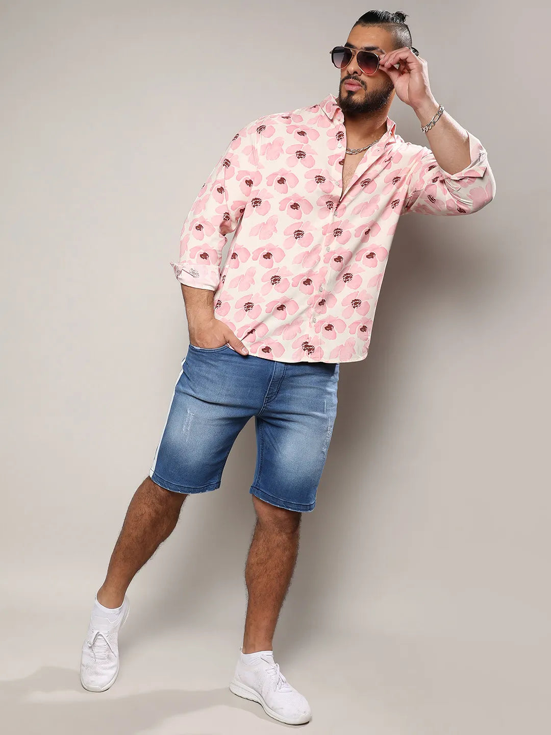 Light Pink Flower Petals Shirt