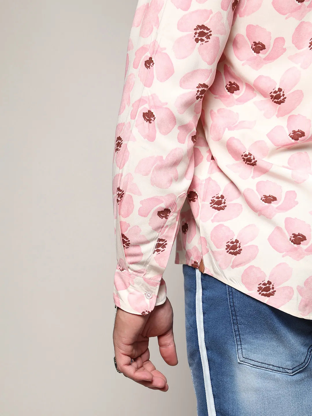 Light Pink Flower Petals Shirt