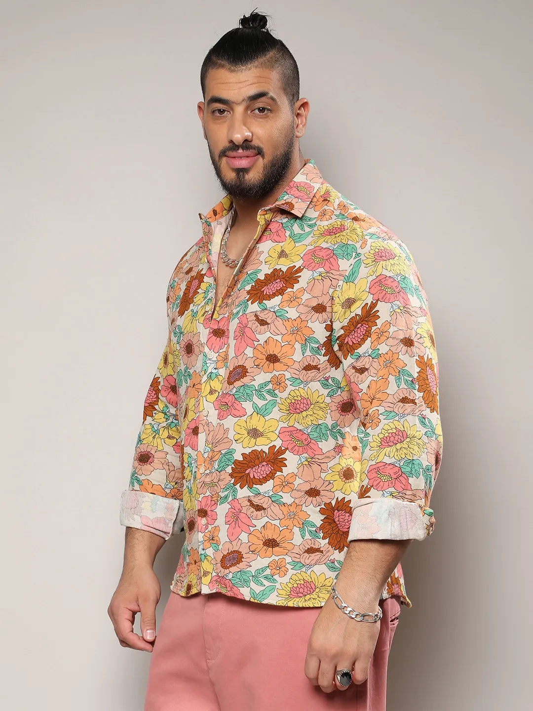 Multicolour Floral Cluster Shirt