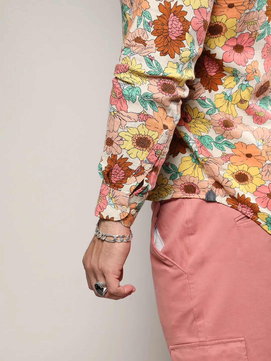 Multicolour Floral Cluster Shirt