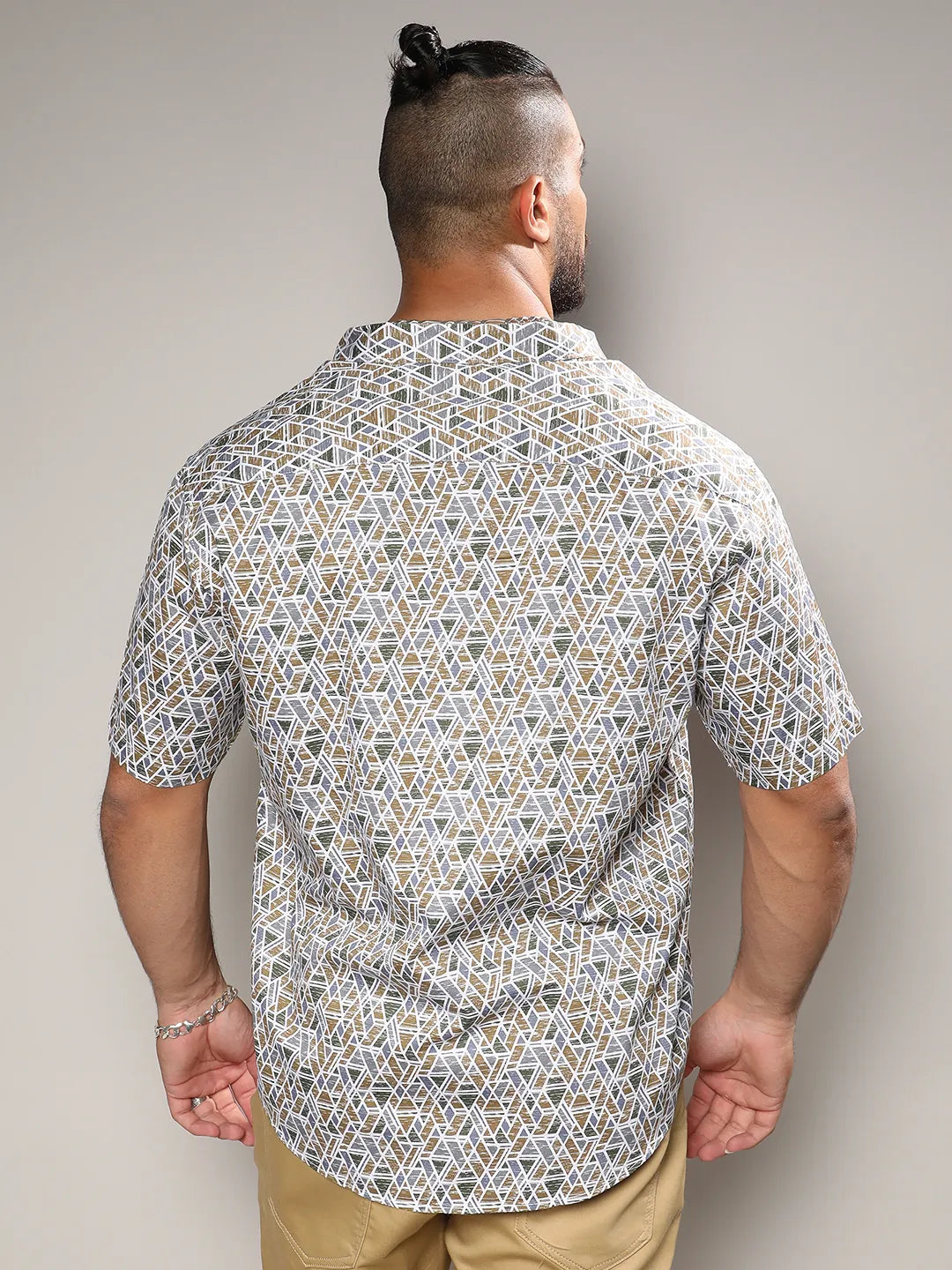 Multicolour Printed Casual Shirt