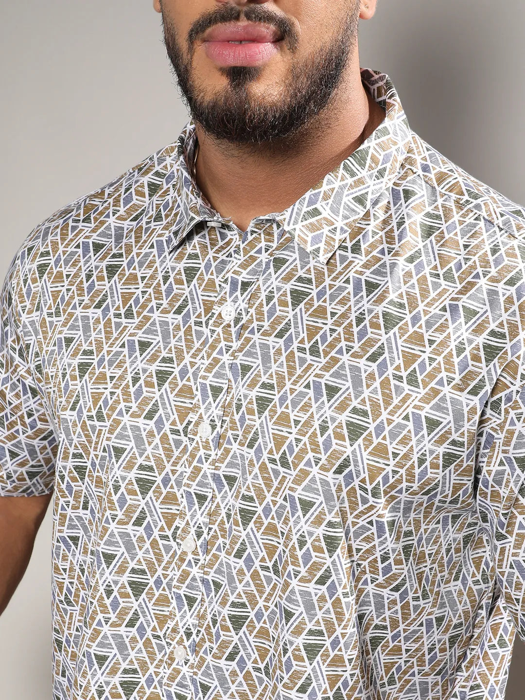 Multicolour Printed Casual Shirt