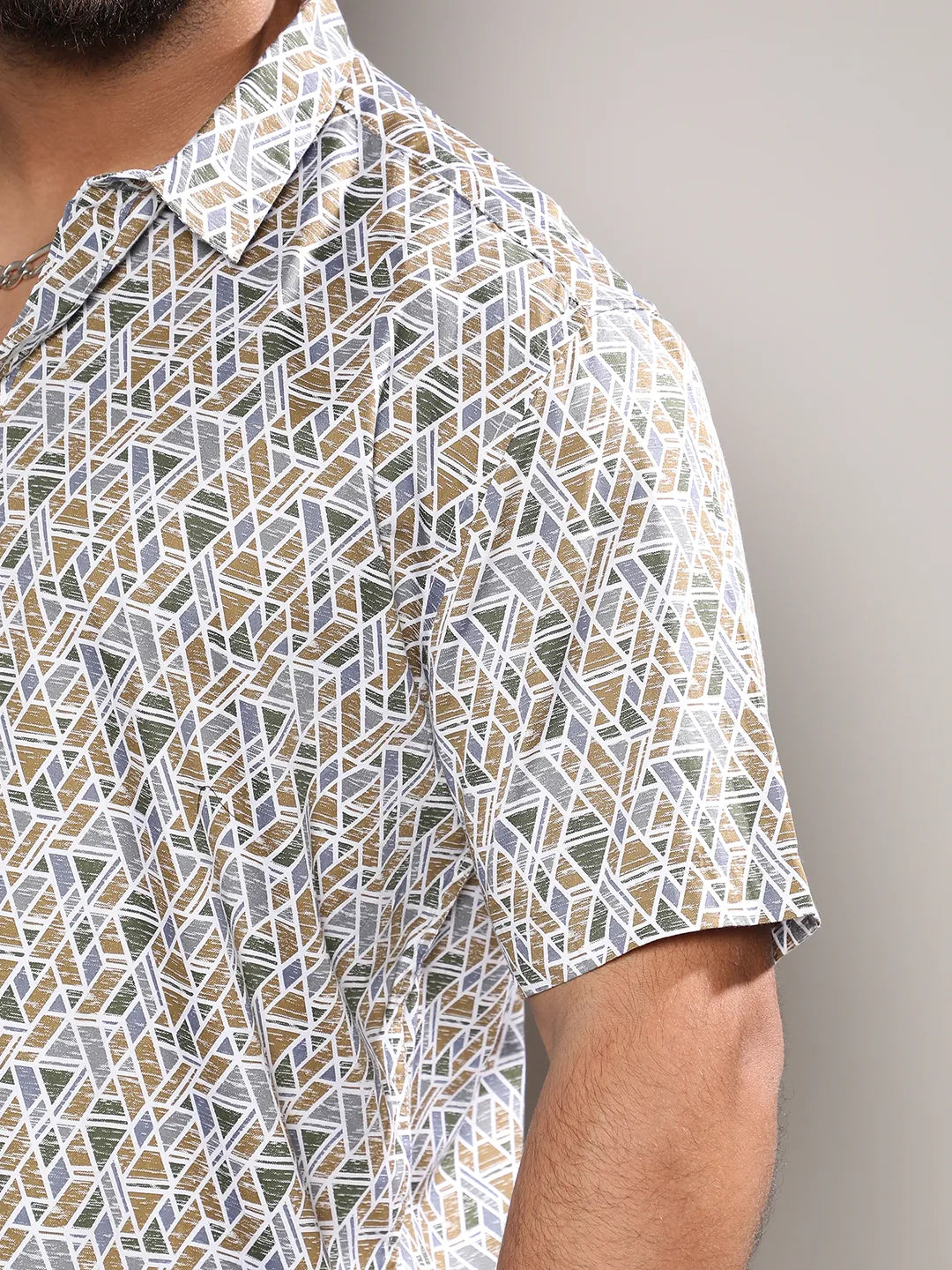 Multicolour Printed Casual Shirt