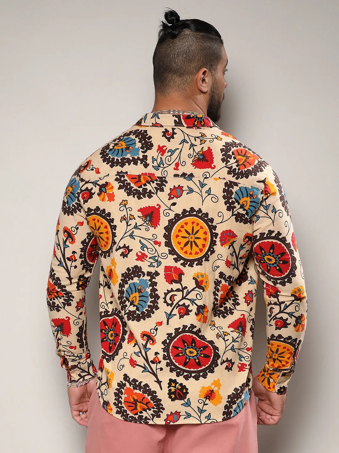 Multicolour Retro Blossom Shirt