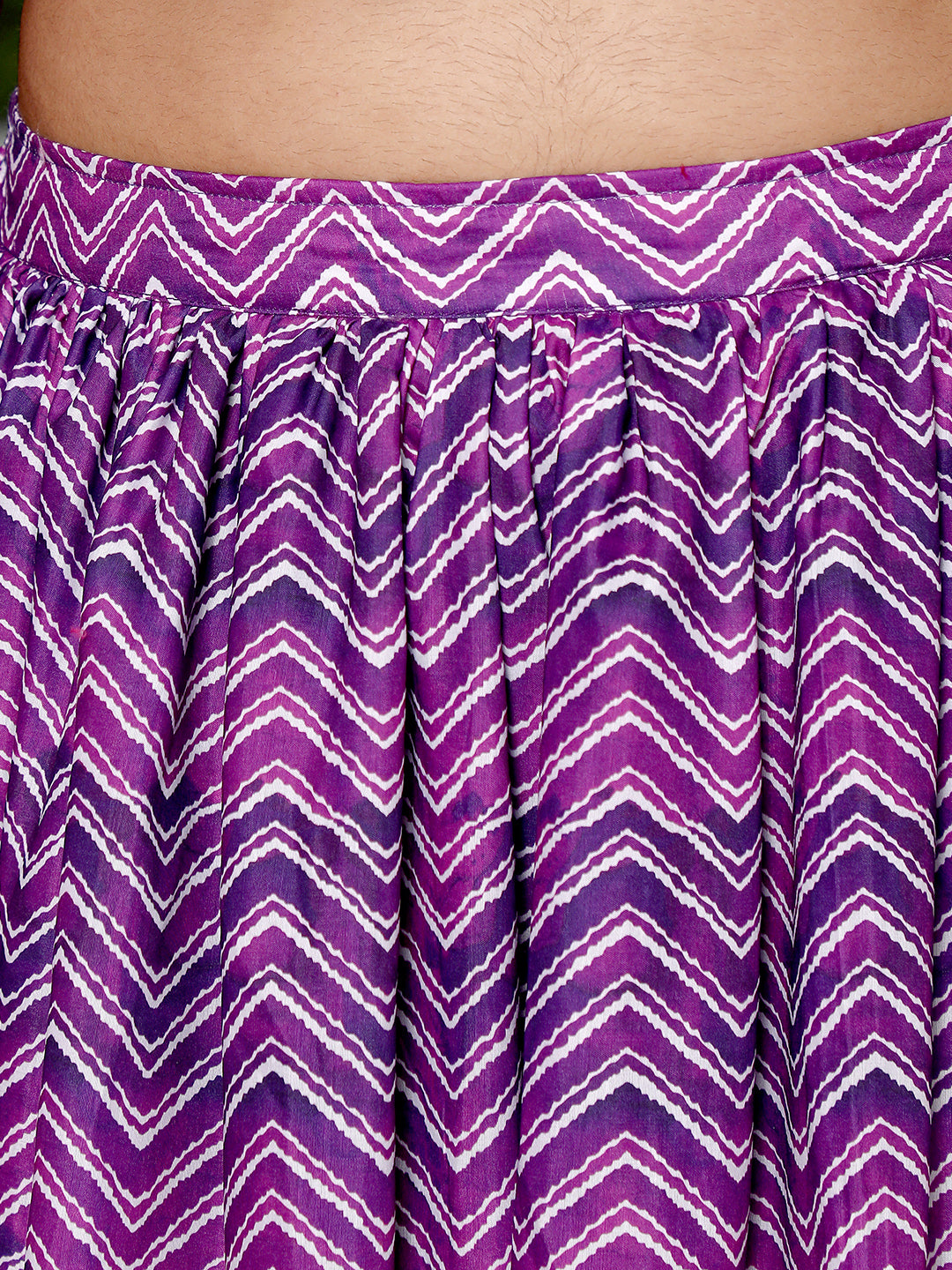 Chevron-Wrap Co-Ord Set