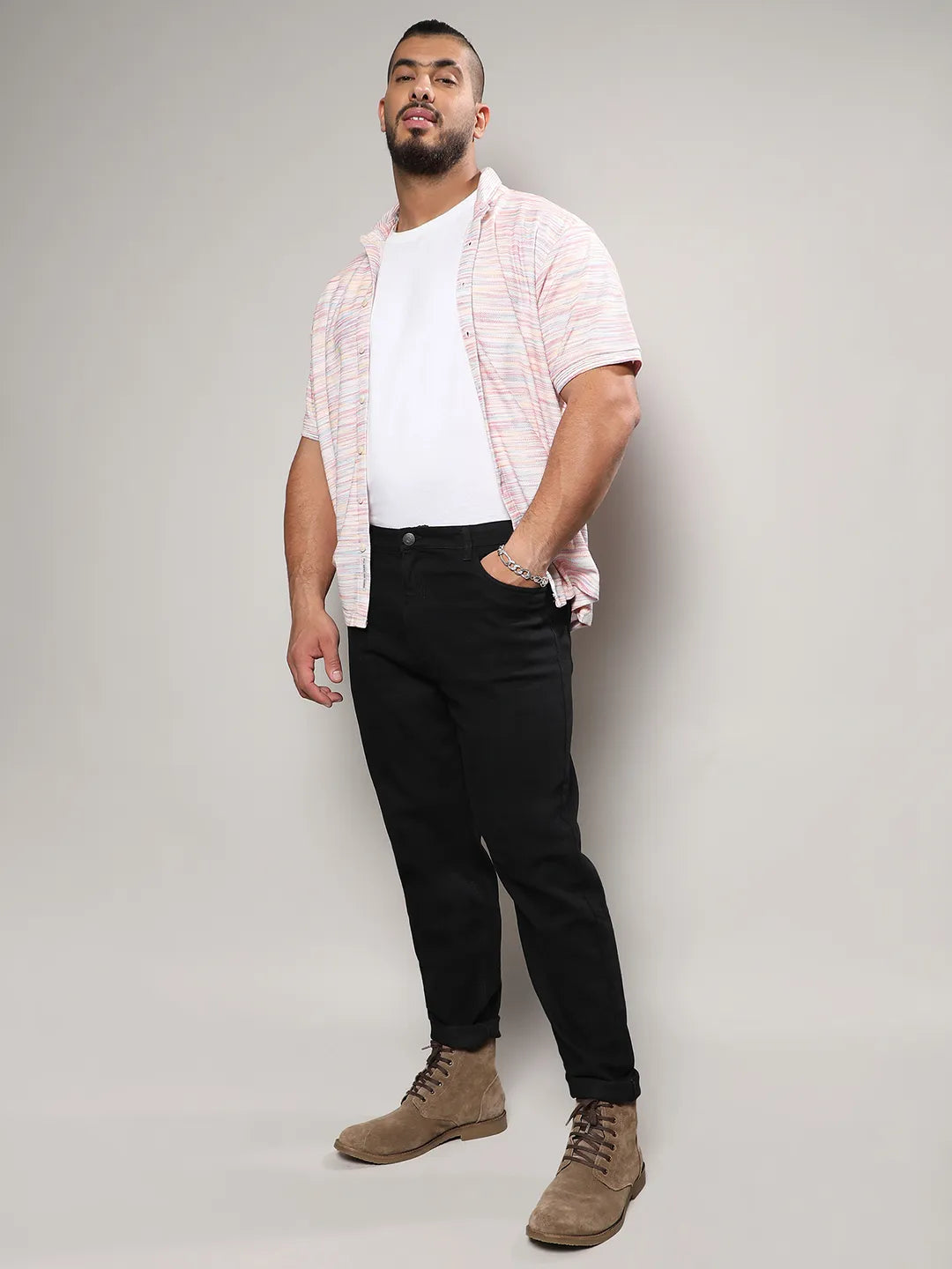 Solid Casual Denim Jeans