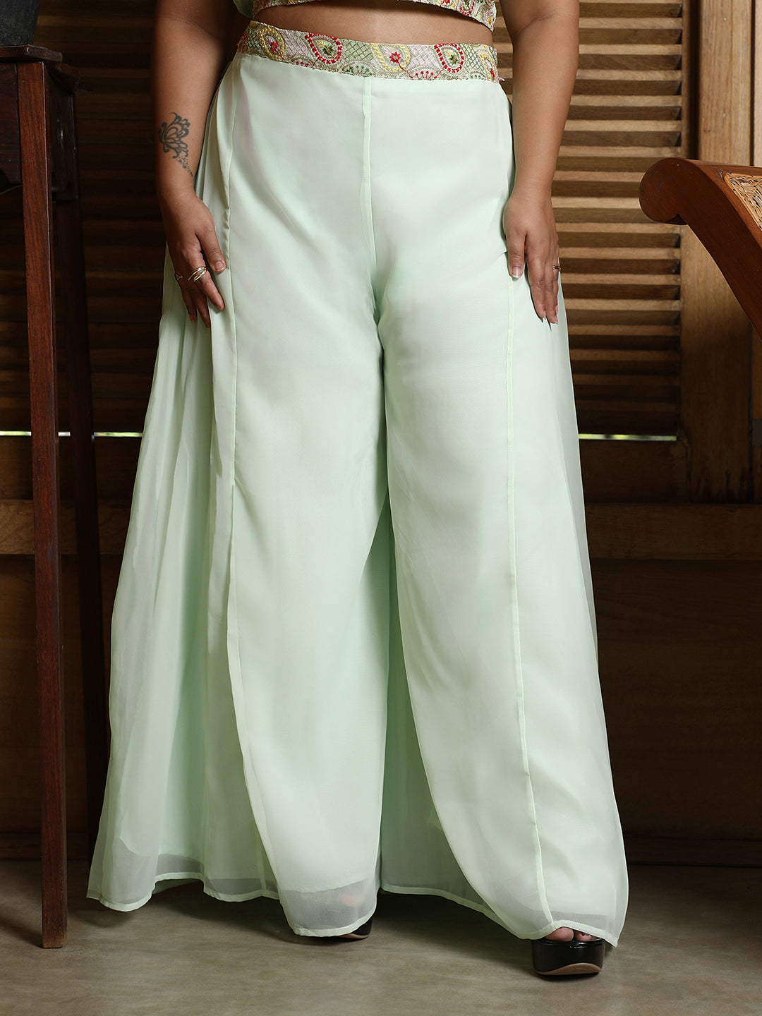 Paisley Flared Co-Ord Set