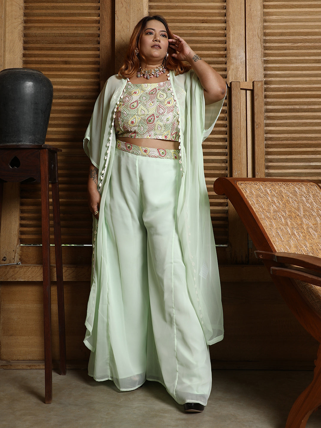 Paisley Flared Co-Ord Set