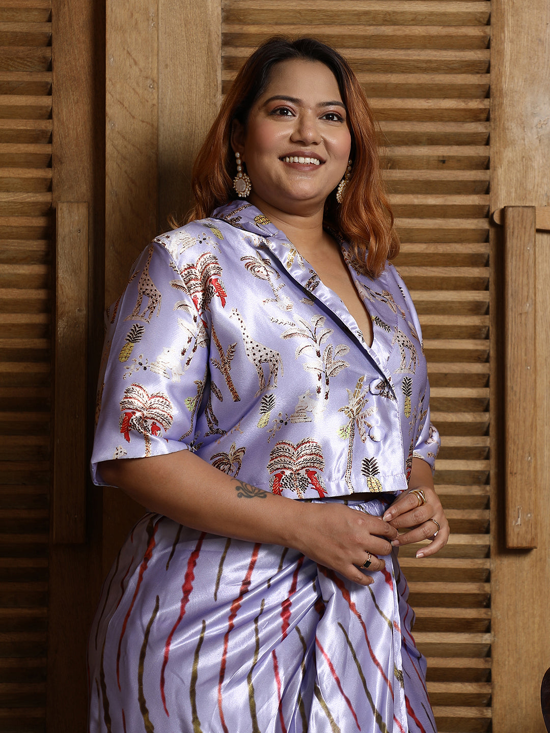 Indie Palm Co-Ord Set