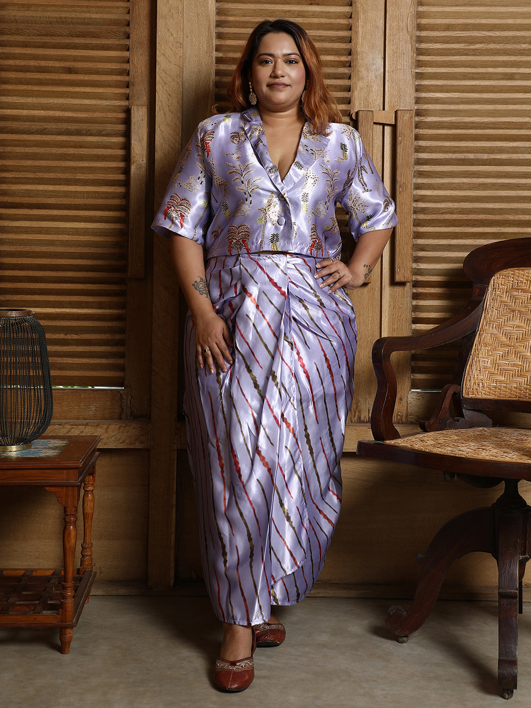 Indie Palm Co-Ord Set