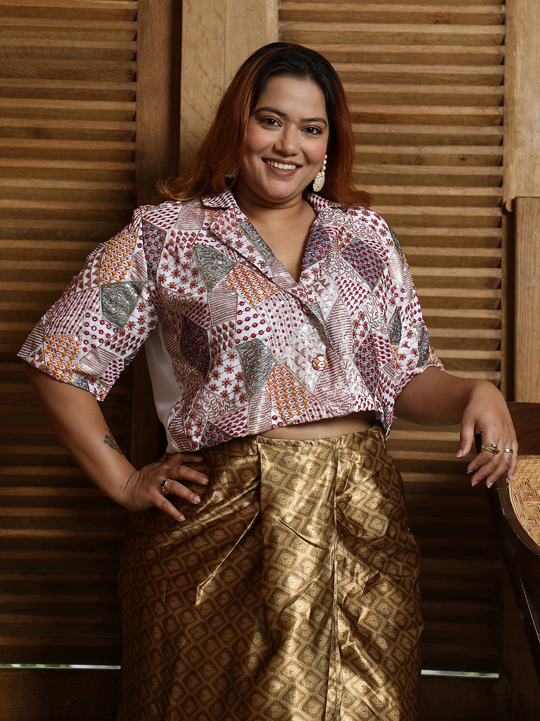 Bohemian Geometric Co-Ord Set