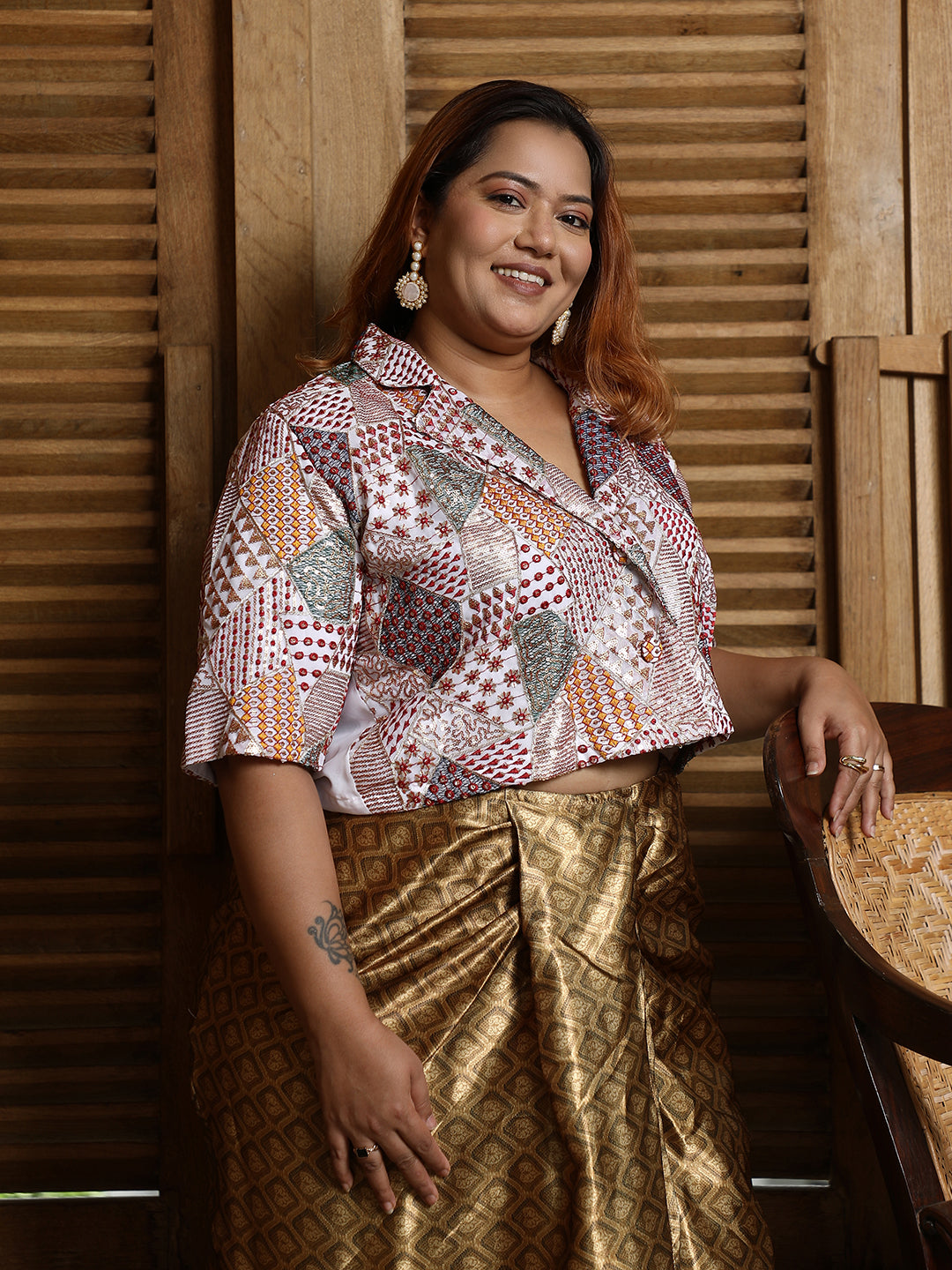 Bohemian Geometric Co-Ord Set