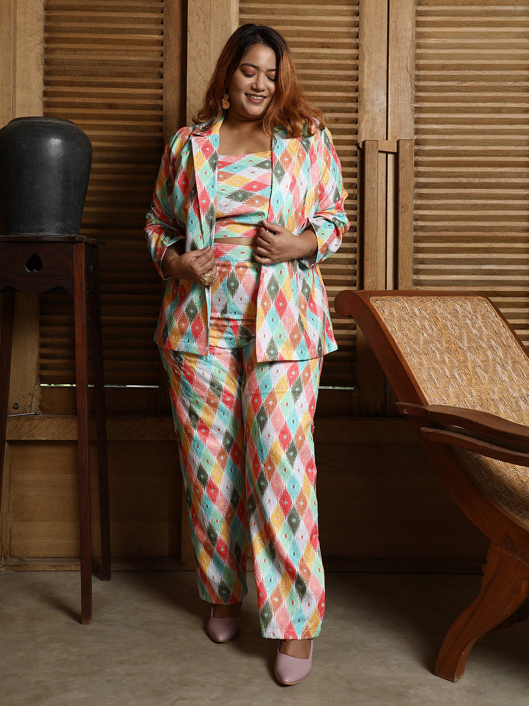 Geometric Pantsuit