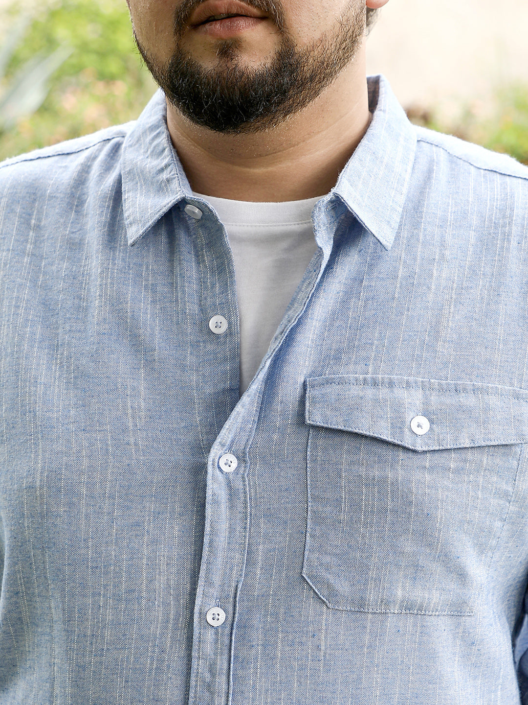 Thread-Jacquard Shirt