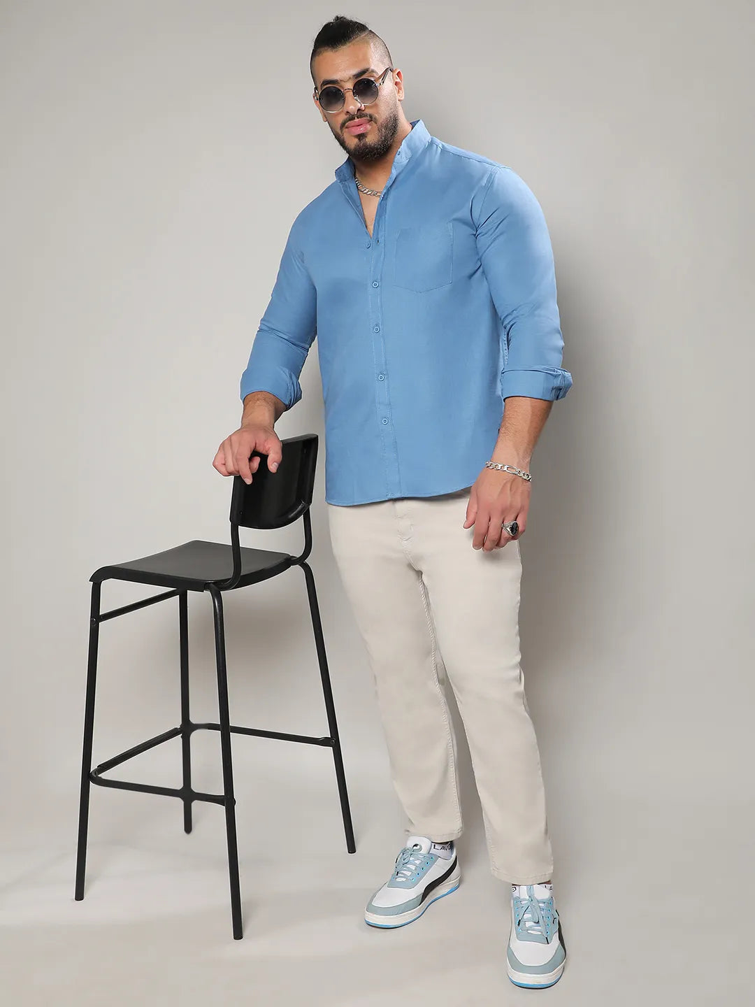 Solid Stylish Casual Shirt