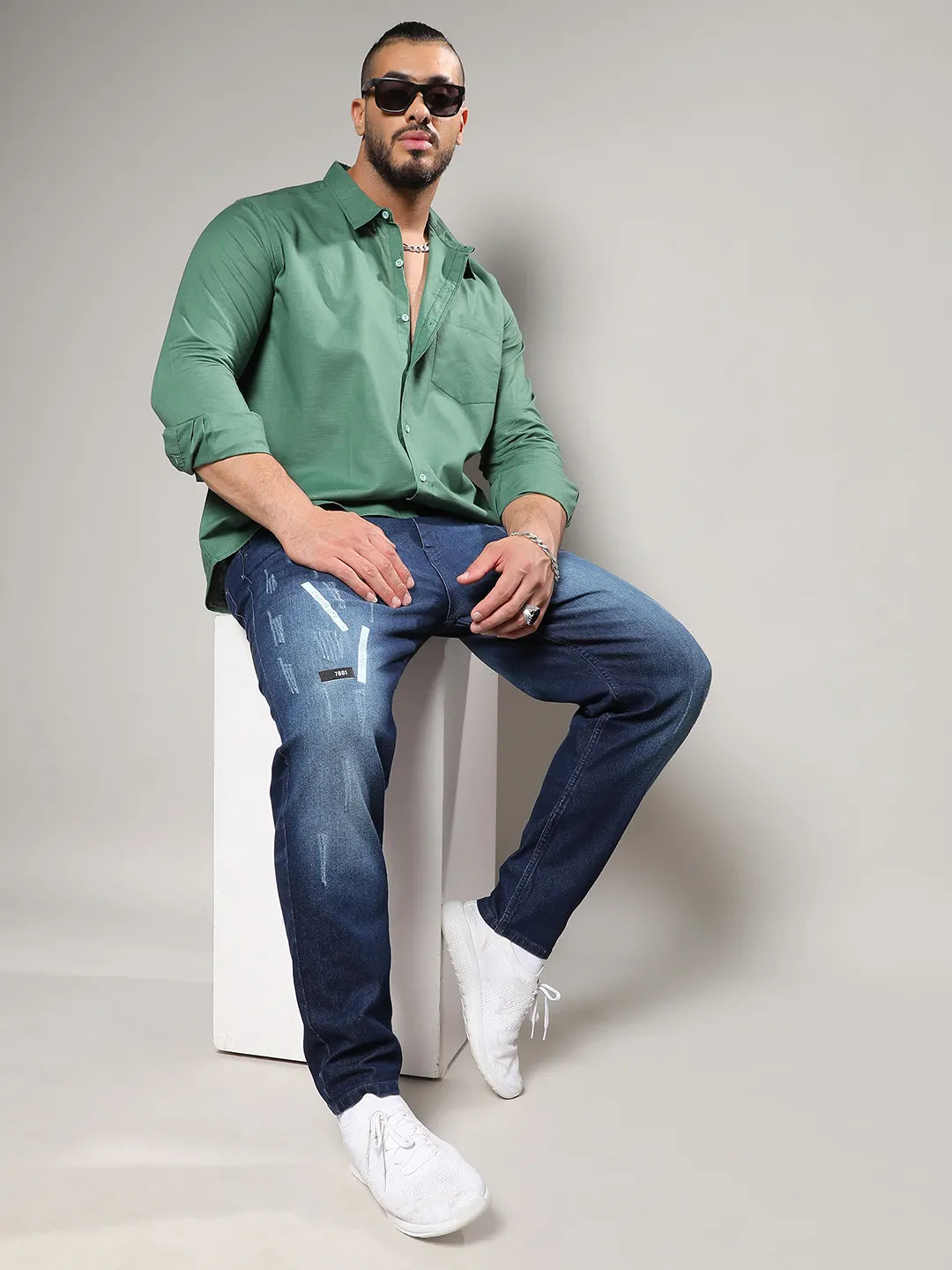 Solid Stylish Casual Shirt