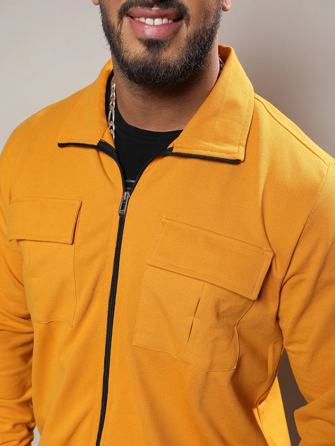 Plus Size Casual Yellow Co-ord Set