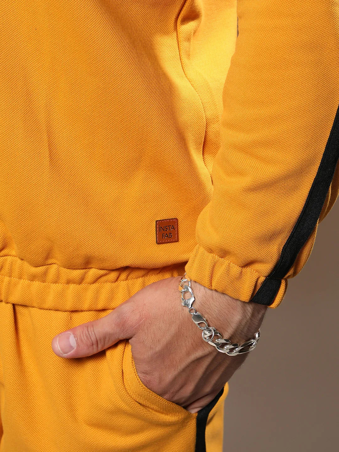 Plus Size Casual Yellow Co-ord Set