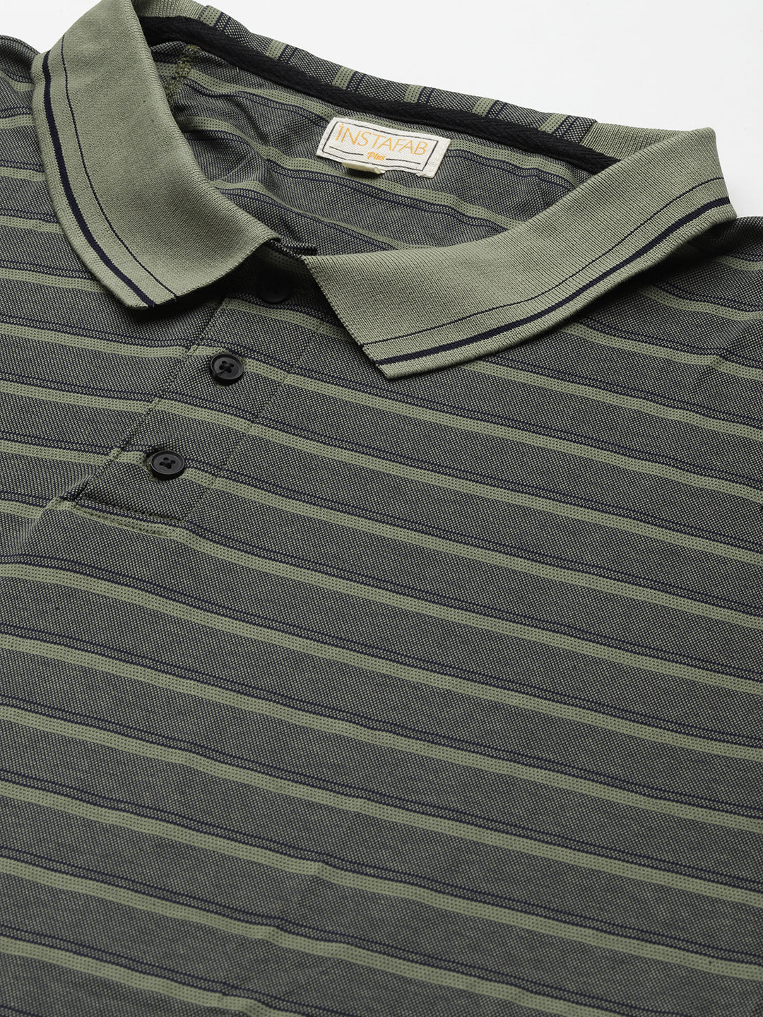 Striped Half Sleeve Casual T-Shirt