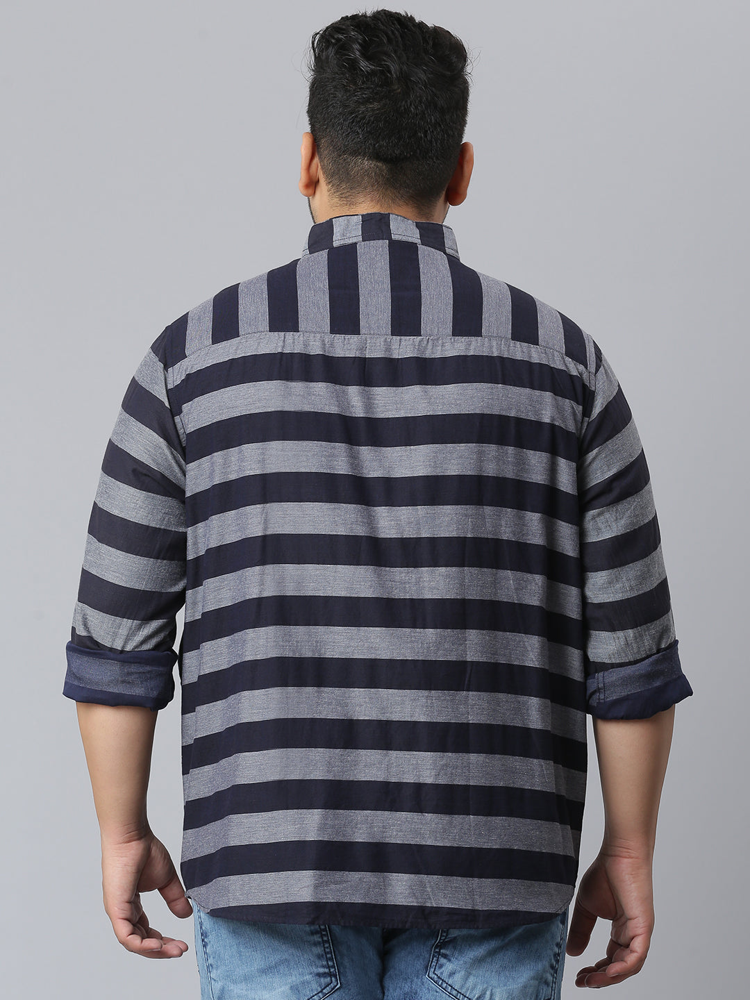 Stylish Side Striped Casual Shirt