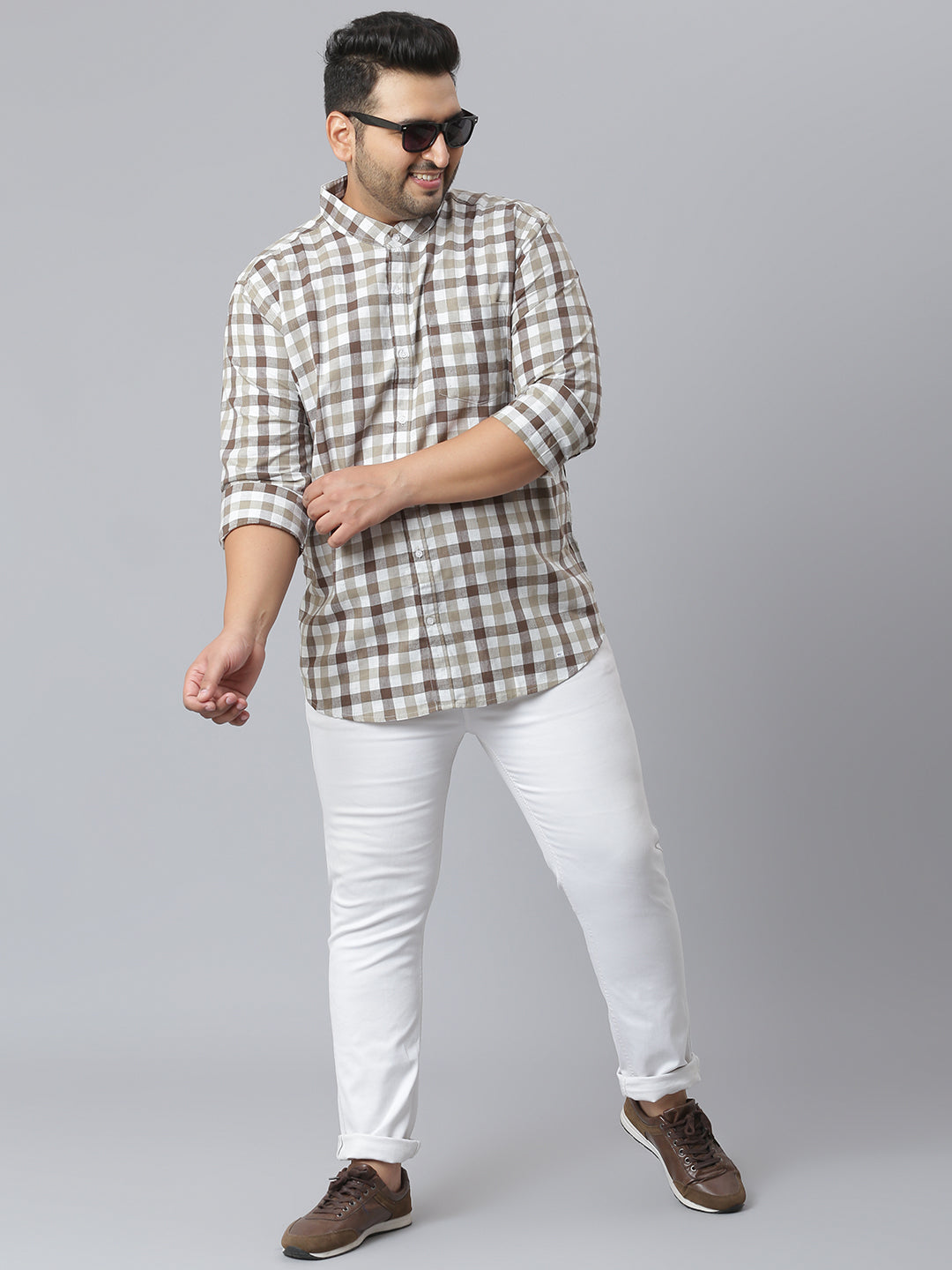 CHECKERED STYLISH CASUAL SHIRT
