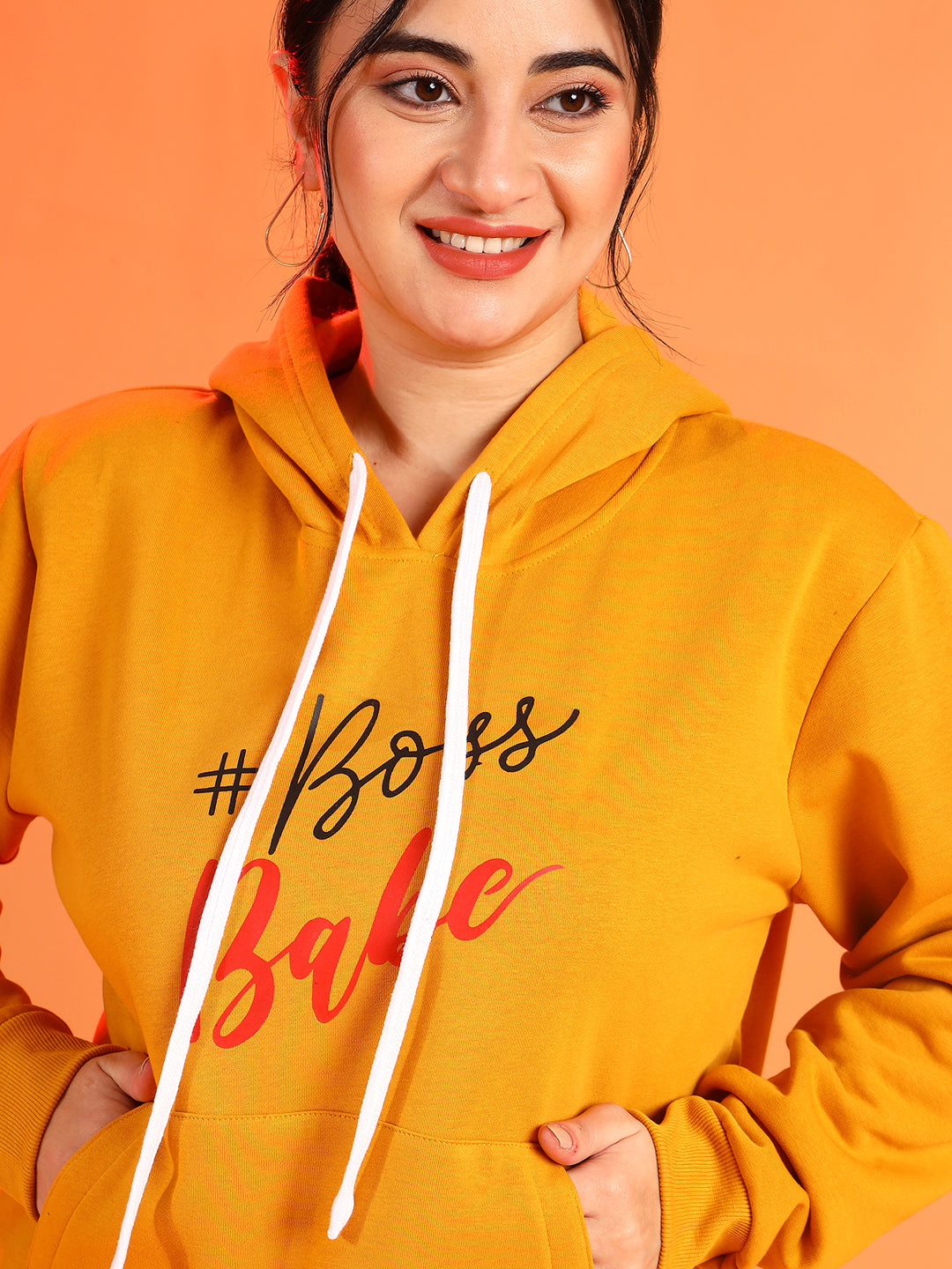 Printed Hooded Sweatshirt