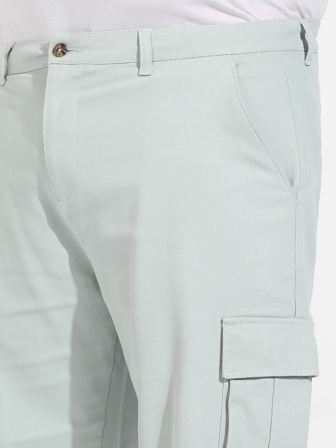 Sage Green Cargo Shorts