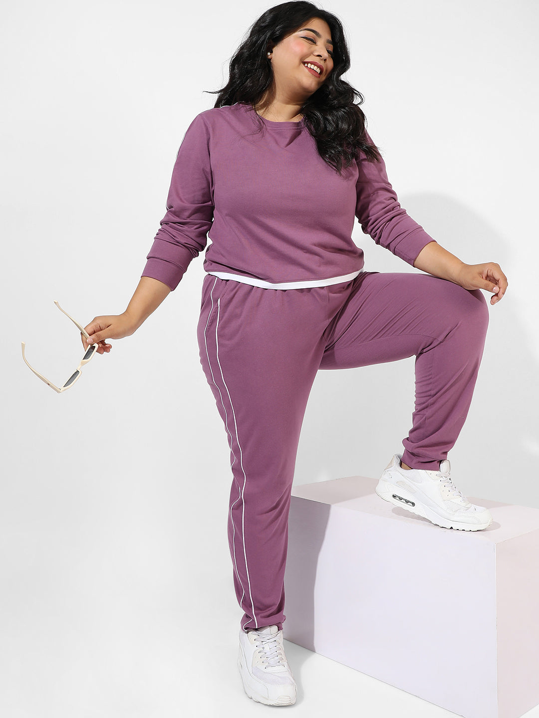 Solid Purple Co-Ord Set