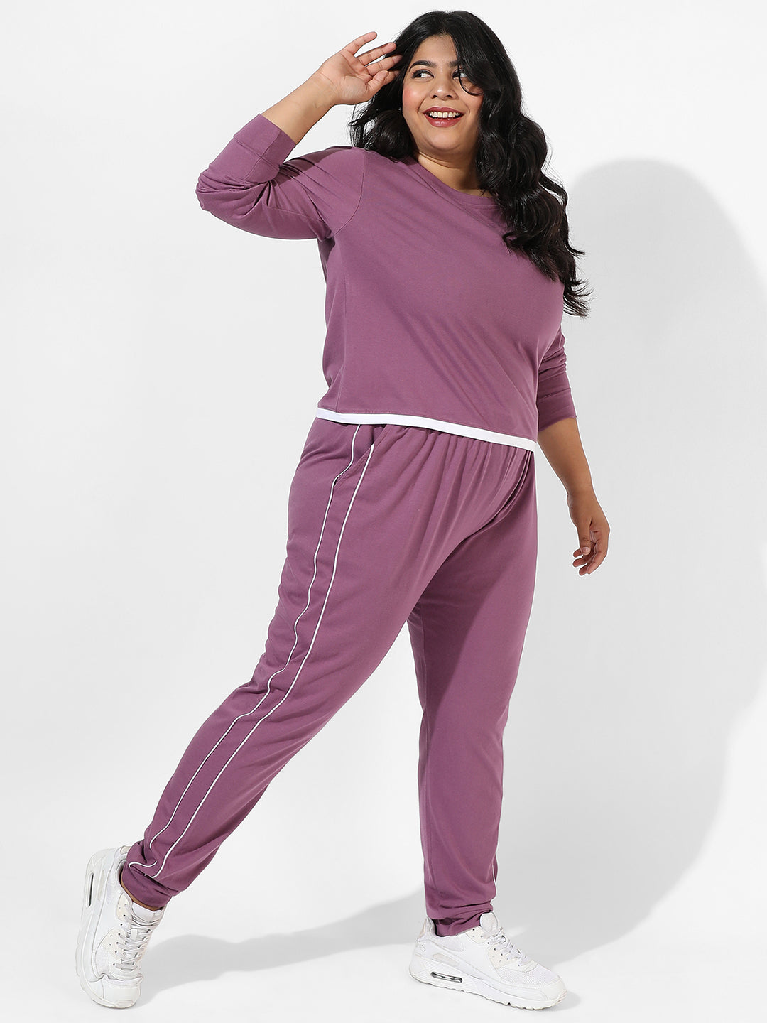 Solid Purple Co-Ord Set