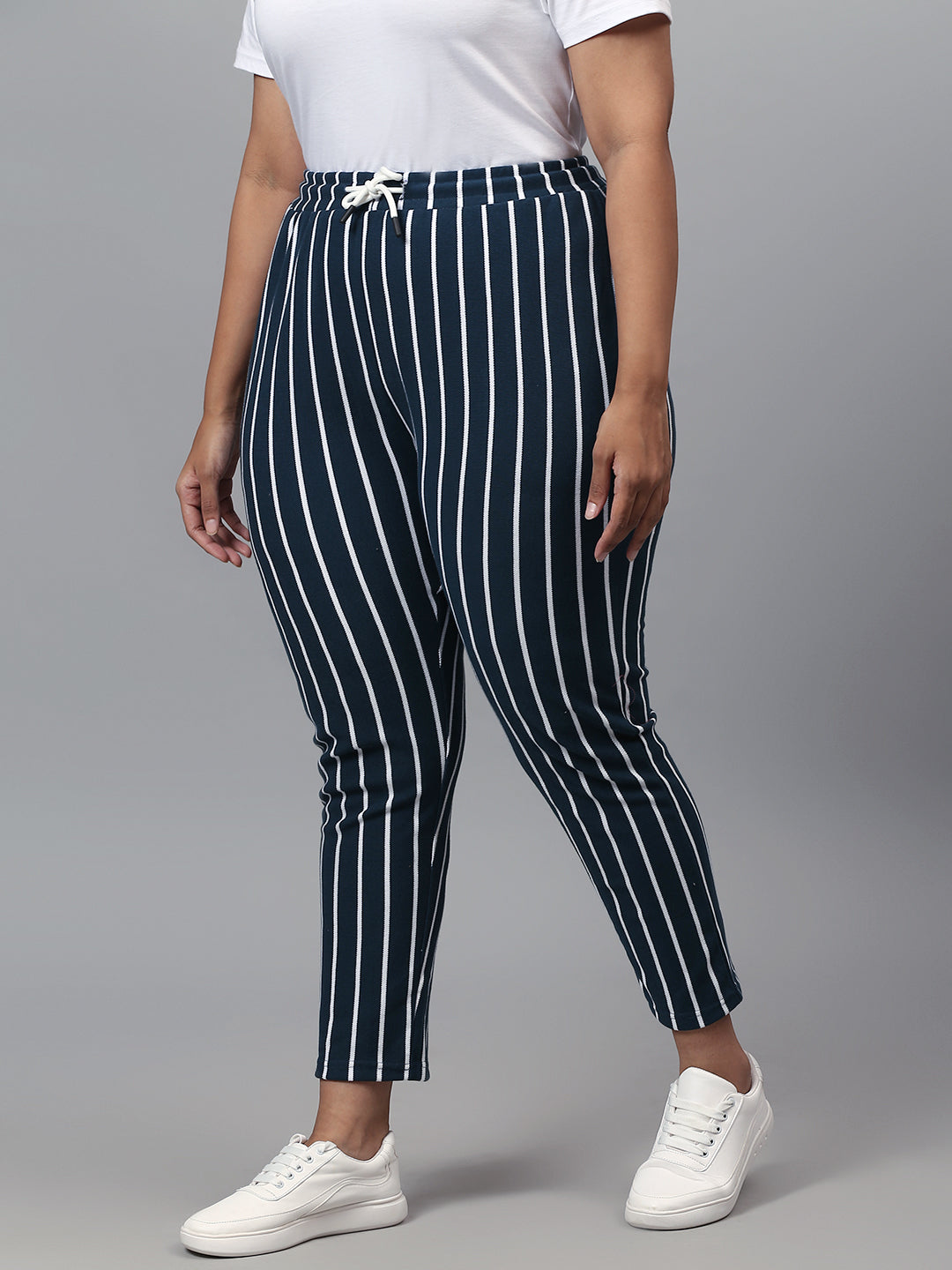 Striped Casual & Evening Trackpant