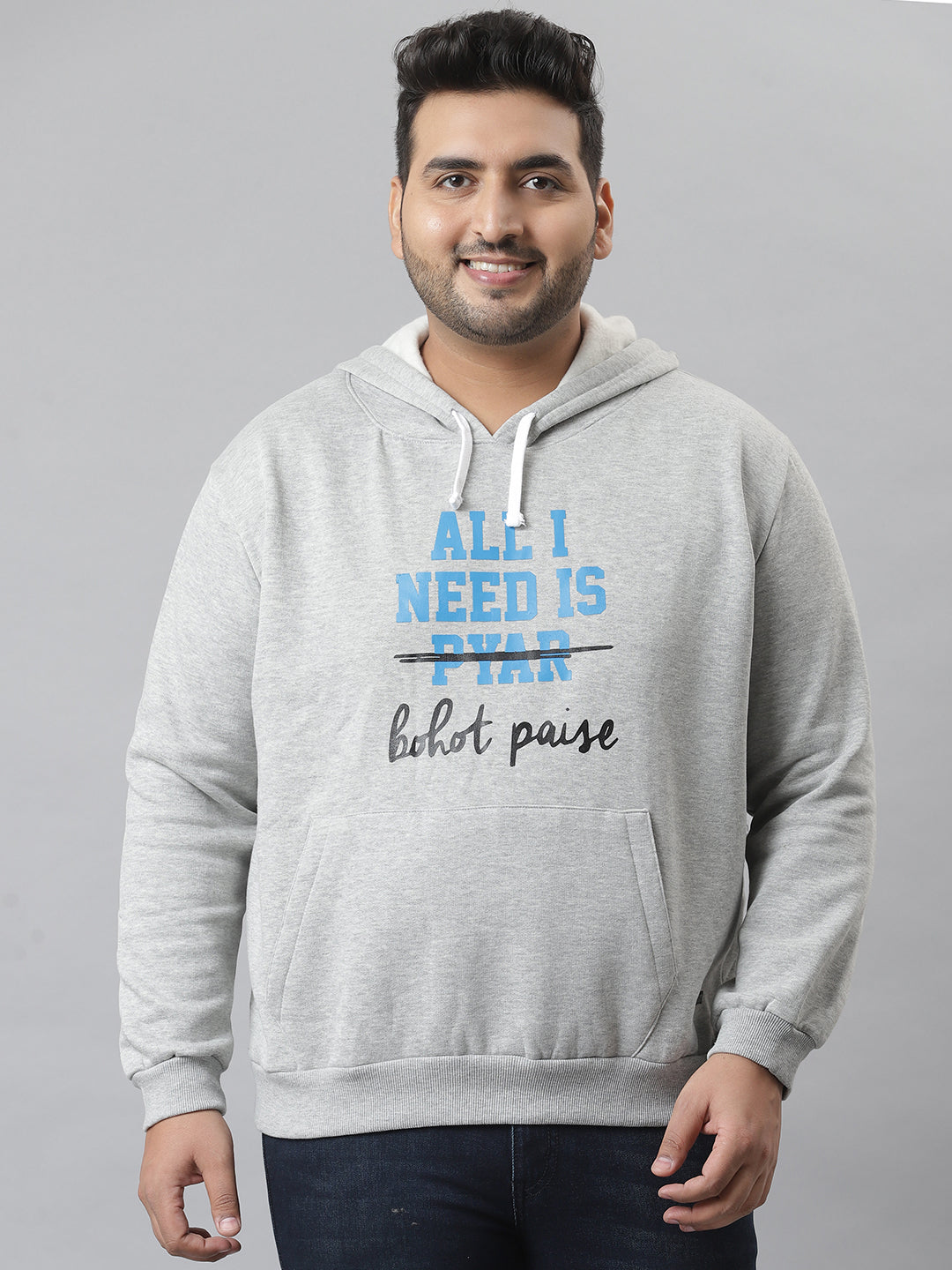 Printed Hooded Sweatshirt