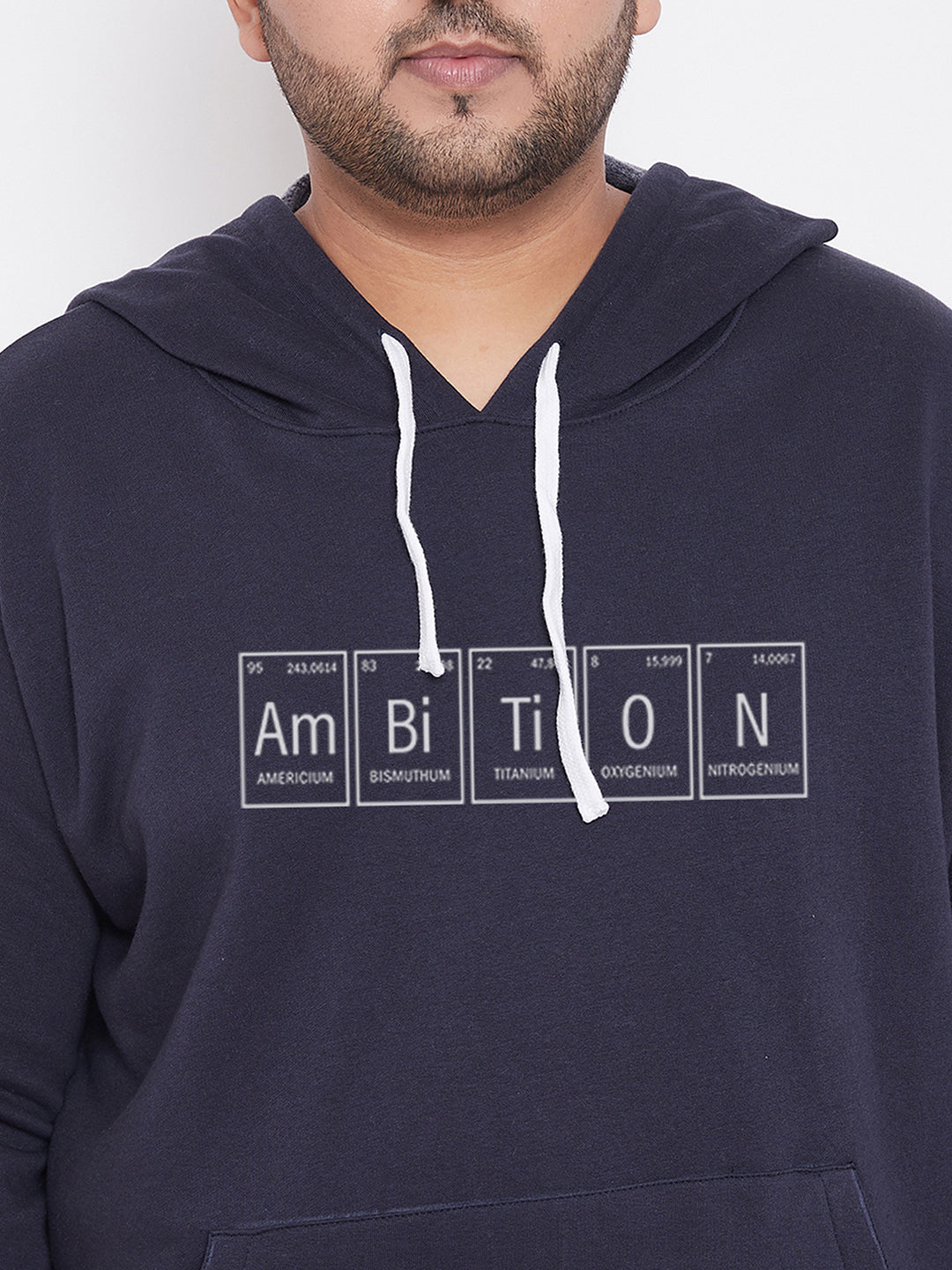 Solid Stylish Casual Winter Hooded Sweatshirt