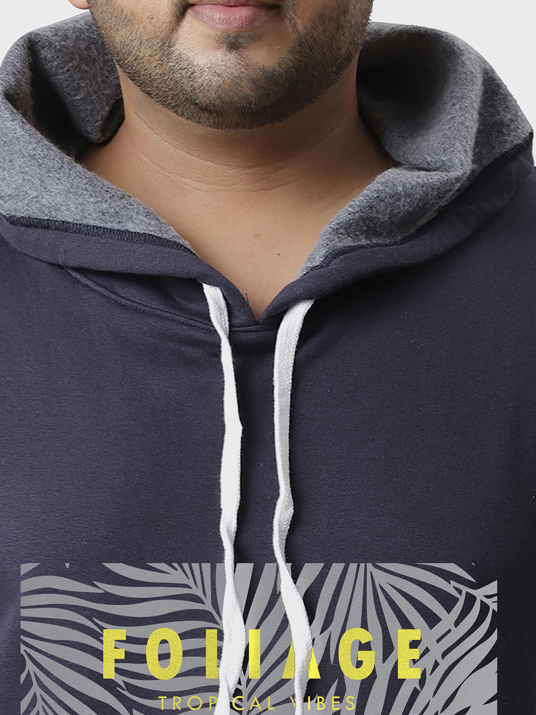 SOLID STYLISH CASUAL WINTER HOODED SWEATSHIRT